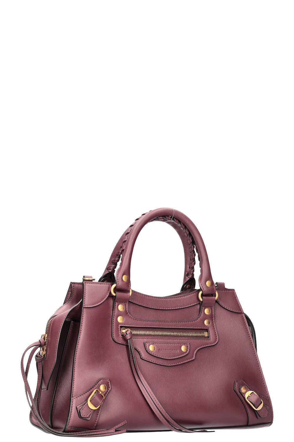 BALENCIAGA Neo Classic Bag Small Burgundy