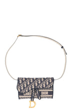 CHRISTIAN DIOR Saddle Belt Pouch Oblique Canvas