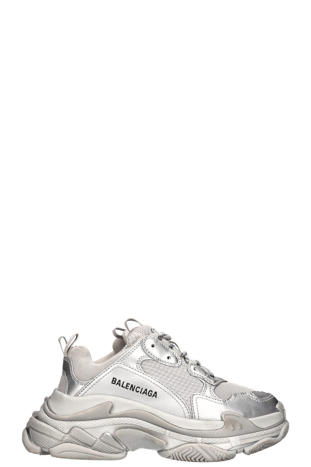 BALENCIAGA Triple S Sneaker Silver