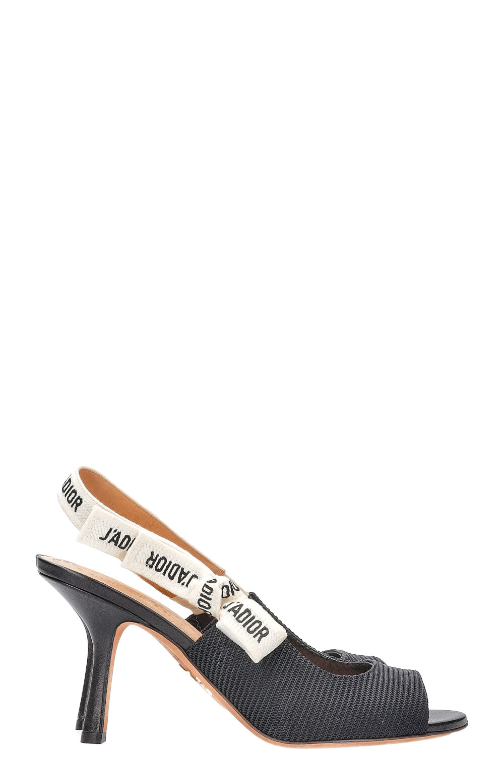 CHRISTIAN DIOR J'Adior Peeptoe Heels Black
