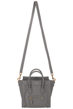 CELINE Nano Luggage Crossbody Bag Grey