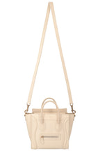 CELINE Nano Luggage Crossbody Bag Ivory