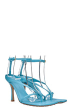 BOTTEGA VENETA Stretch Strap Heels Blue