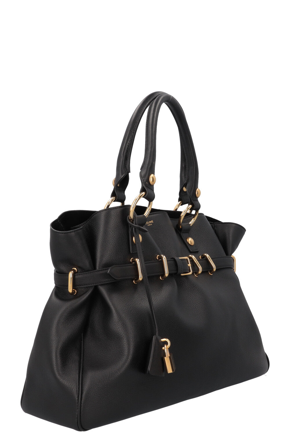 CELINE Medium Anita Bag Leather Black