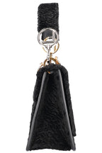 FENDI Kan I F Shoulder Bag Velvet Black