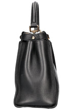 FENDI Medium Peekaboo Bag with Studded Detail Black