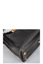 FENDI Medium Peekaboo Bag with Studded Detail Black