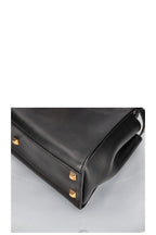 FENDI Medium Peekaboo Bag with Studded Detail Black