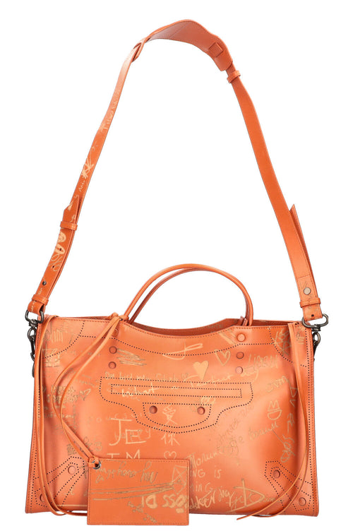 BALENCIAGA Blackout Valentines Day City Bag Pumpkin