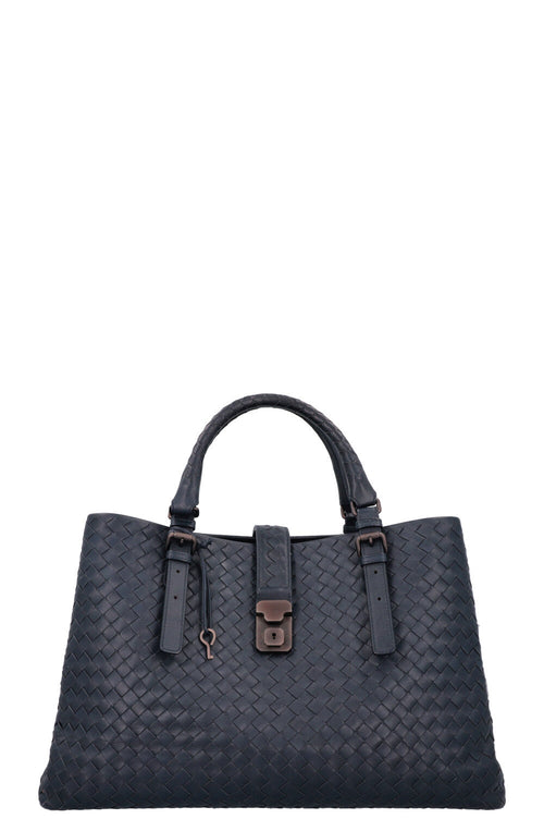 BOTTEGA VENETA Roma Medium Bag Blue