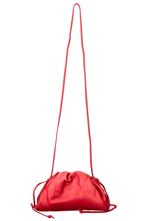 BOTTEGA VENETA Mini Pouch Bag Red