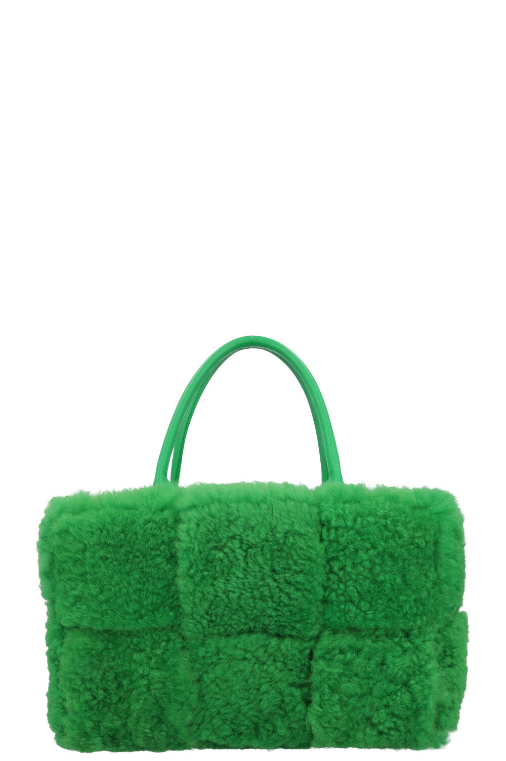 BOTTEGA VENETA Arco Shearling Bag Parakeet