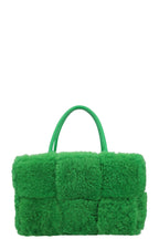 BOTTEGA VENETA Arco Shearling Bag Parakeet