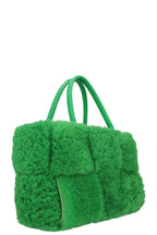 BOTTEGA VENETA Arco Shearling Bag Parakeet