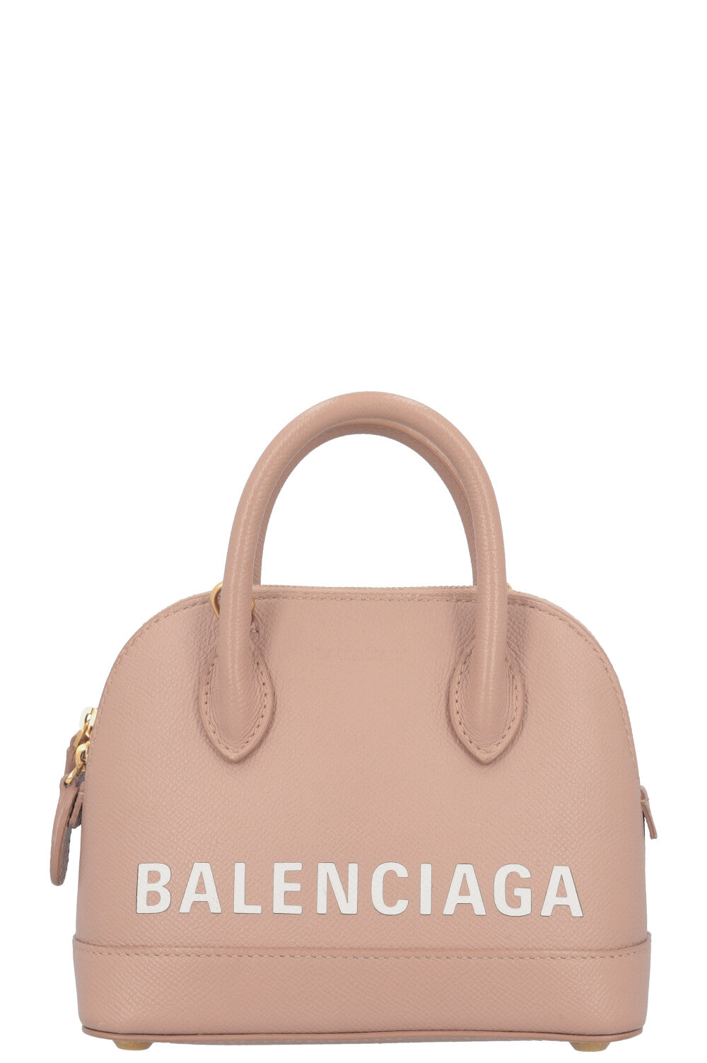 BALENCIAGA Nano Ville Bag Leather Nude