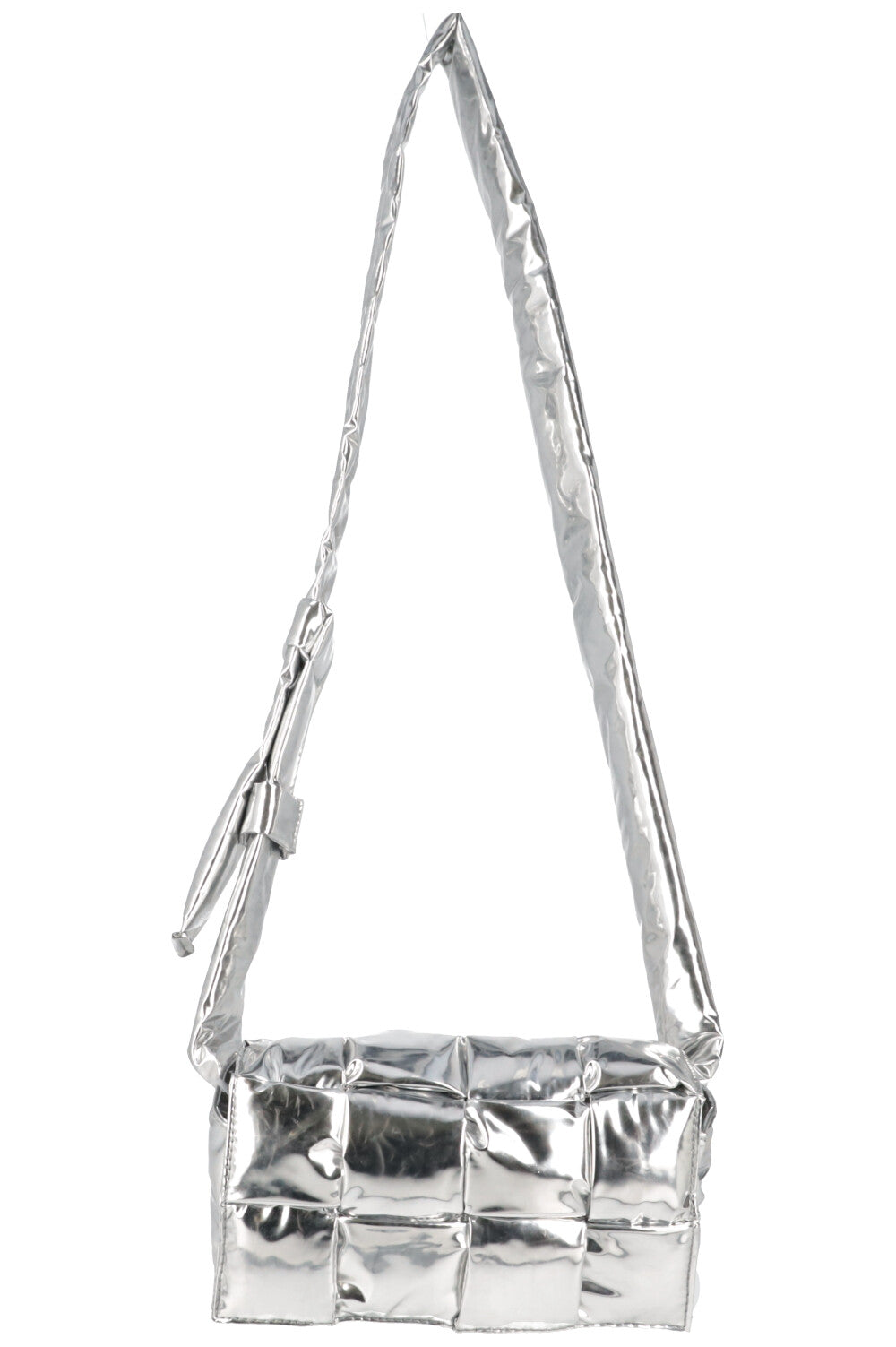 BOTTEGA VENETA Cassette Belt Bag Silver