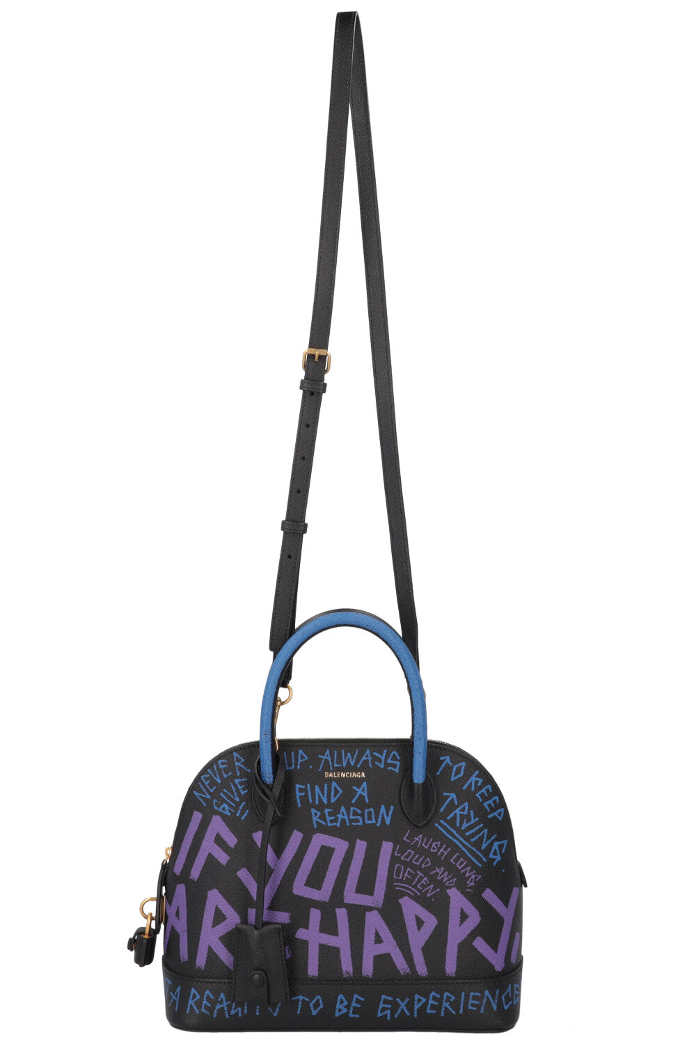 BALENCIAGA Grafiti XXS Ville Crossbody Bag