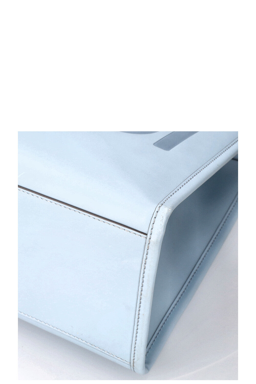 FENDI Sunshine Tote Bag Baby Blue