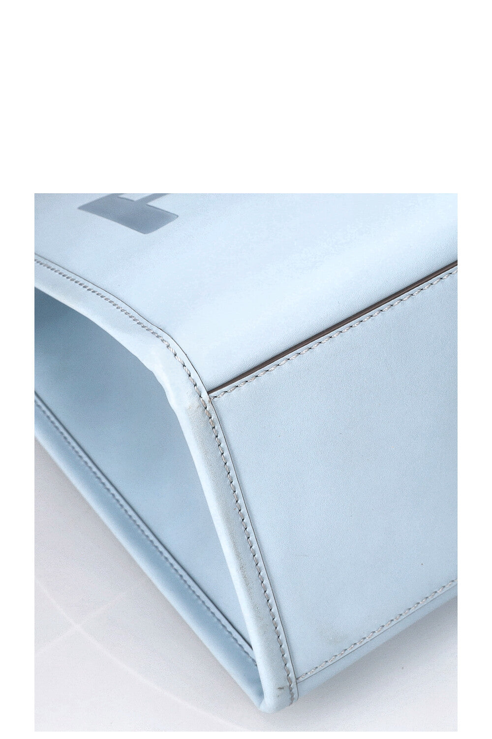 FENDI Sunshine Tote Bag Baby Blue