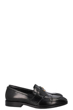 CELINE Malaquais Triomphe Loafers Leather Black
