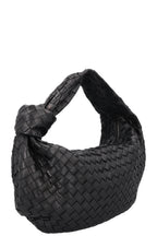 BOTTEGA VENETA Small Jodie Knot Bag Intrecciato Black