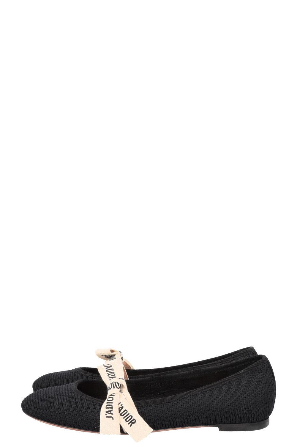 CHRISTIAN DIOR J'Adior Ballet Flats Black