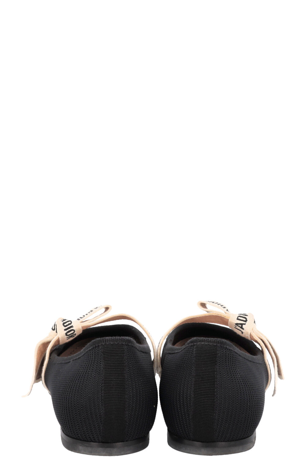 CHRISTIAN DIOR J'Adior Ballet Flats Black