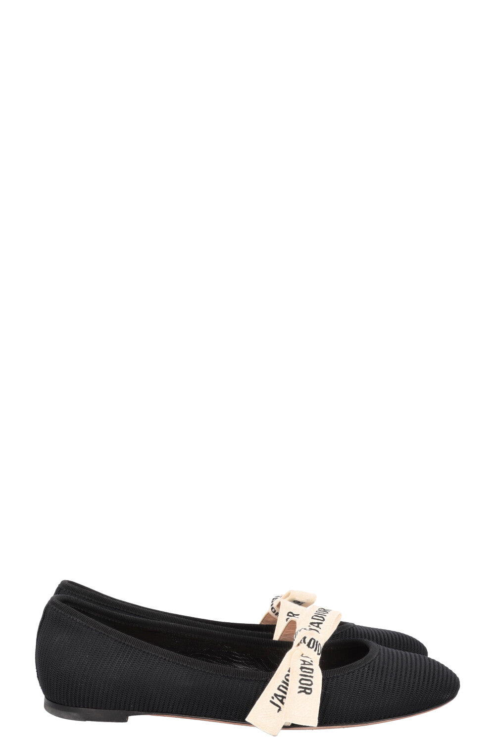 CHRISTIAN DIOR J'Adior Ballet Flats Black