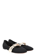 CHRISTIAN DIOR J'Adior Ballet Flats Black
