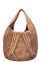 BOTTEGA VENETA Hobo Bag Leather Bronze
