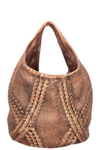 BOTTEGA VENETA Hobo Bag Leather Bronze