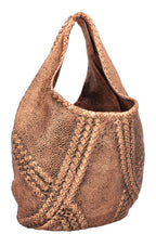 BOTTEGA VENETA Hobo Bag Leather Bronze