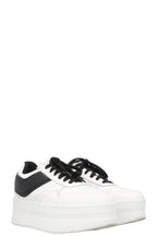 CELINE Block Logo Plateau Sneakers White