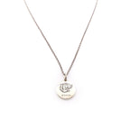 Gucci "Blind For Love" Necklace in Silver