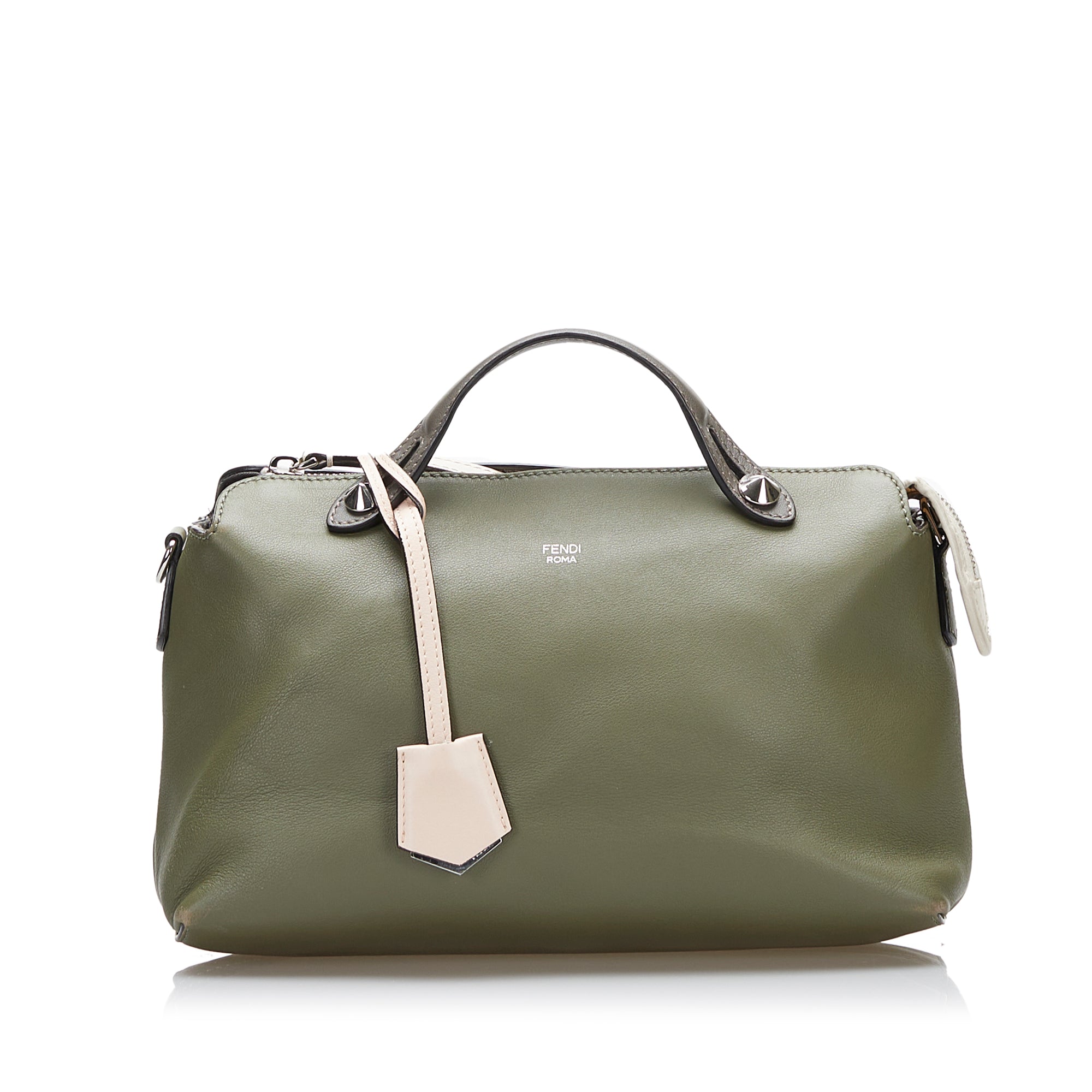 Fendi By The Way  Green Leather