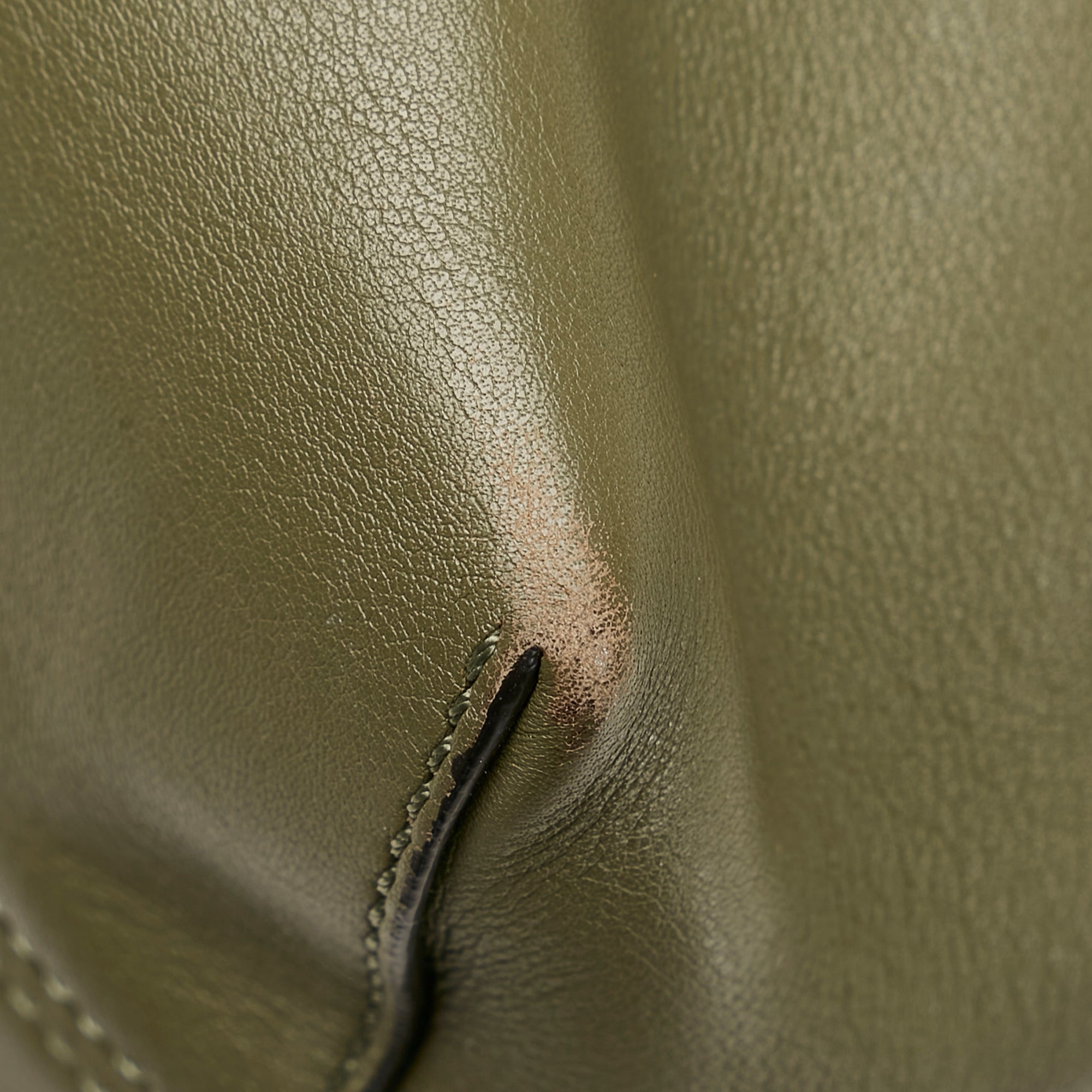 Fendi By The Way  Green Leather