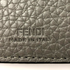 Fendi Leather FF Baguette Card Holder - '10s