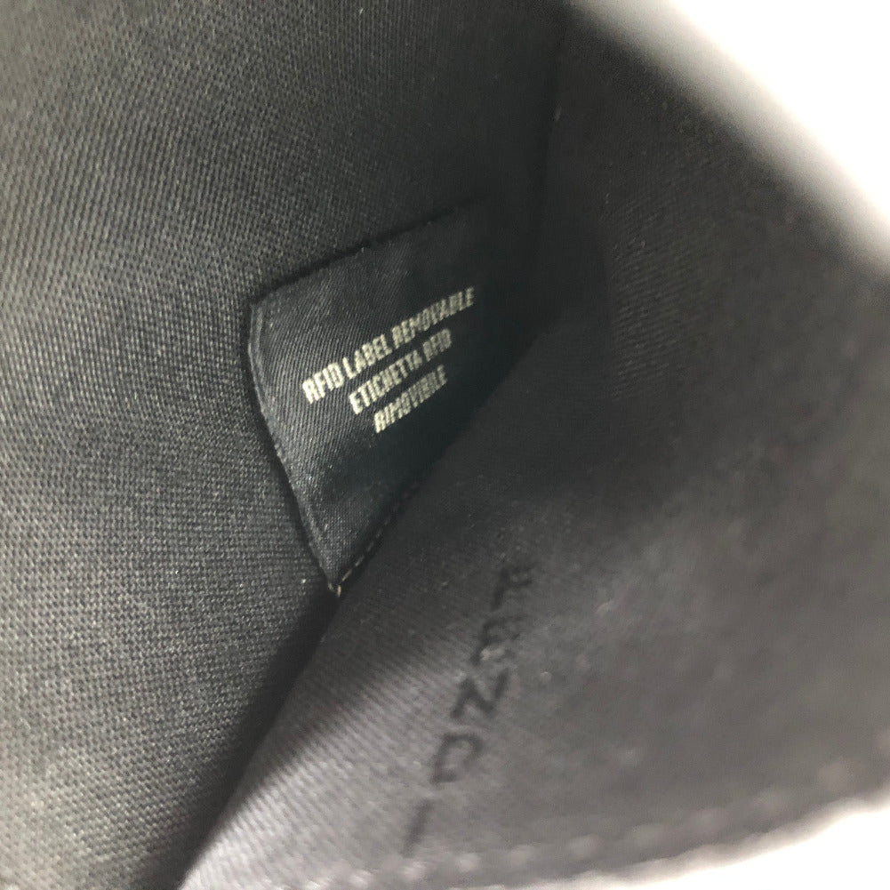 Fendi Leather FF Baguette Card Holder - '10s