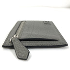 Fendi Leather FF Baguette Card Holder - '10s