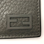 Fendi Leather FF Baguette Card Holder - '10s