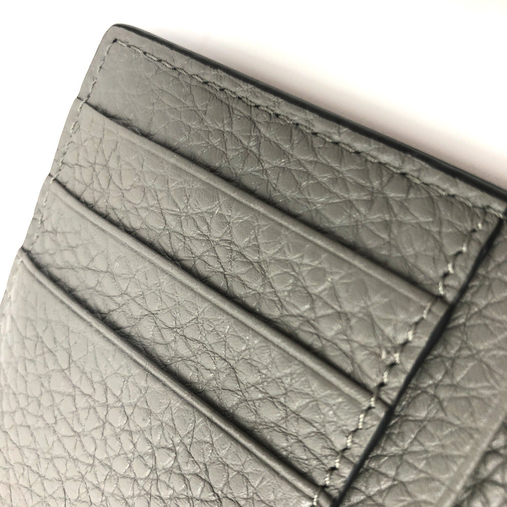 Fendi Leather FF Baguette Card Holder - '10s