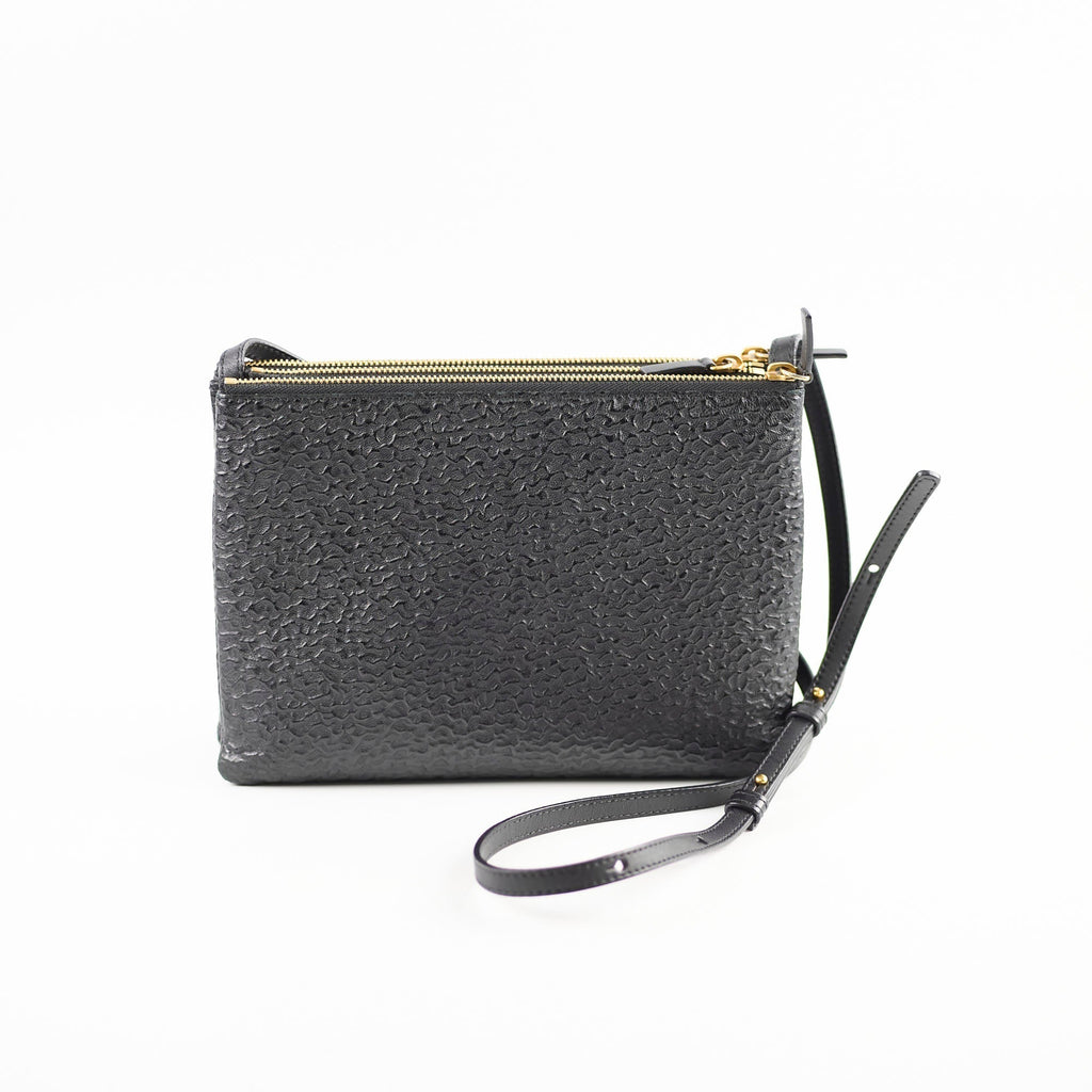 Celine Trio Crossbody Bag Black