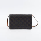 Celine Triomphe Canvas Wallet on Strap