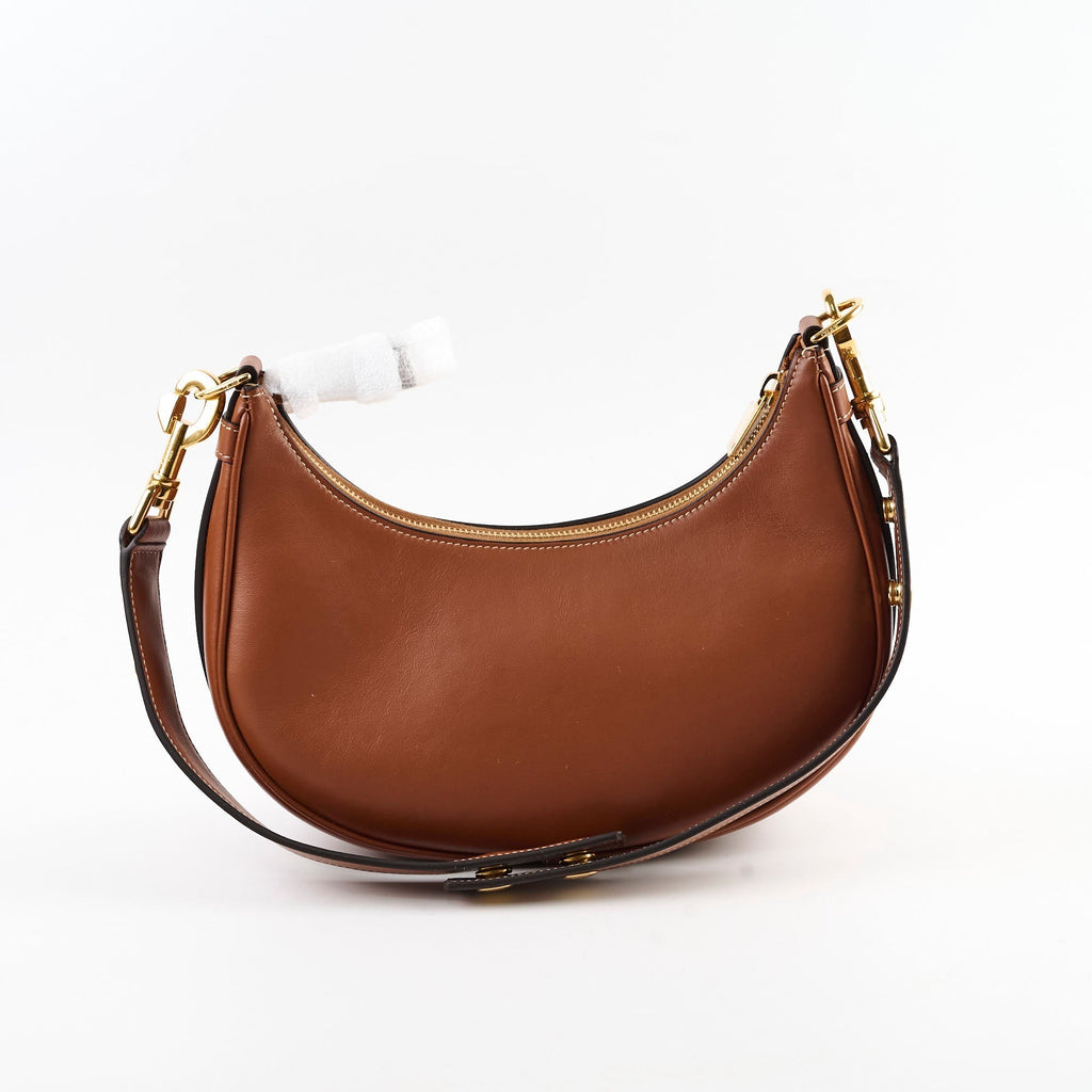 Celine Medium Ava Strap Bag in Smooth Calfskin Tan