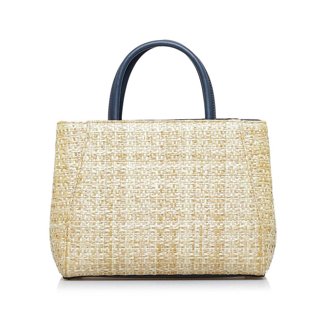 FENDI Small Raffia 2Jours Satchel