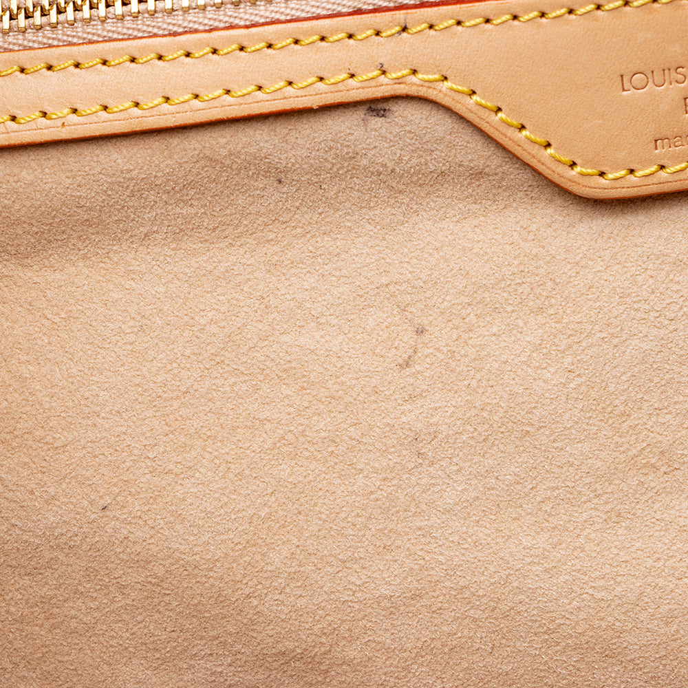 Louis Vuitton Limited Edition Monogram Denim Sunshine Tote (SHF-19033)