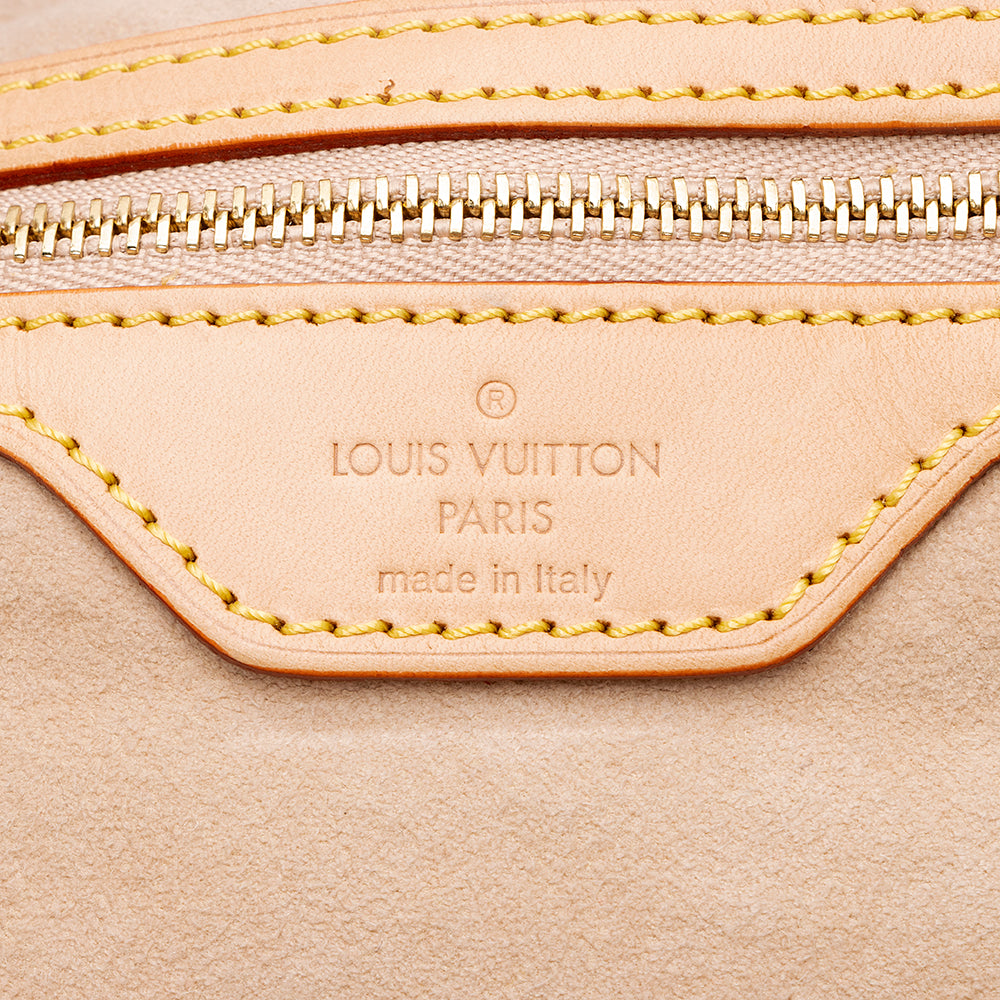 Louis Vuitton Limited Edition Monogram Denim Sunshine Tote (SHF-19033)