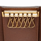 Louis Vuitton Monogram Canvas 6 Key Holder (SHF-18985)