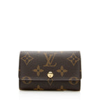 Louis Vuitton Monogram Canvas 6 Key Holder (SHF-18985)
