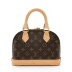 Louis Vuitton Monogram Canvas Alma BB Satchel (SHF-18579)